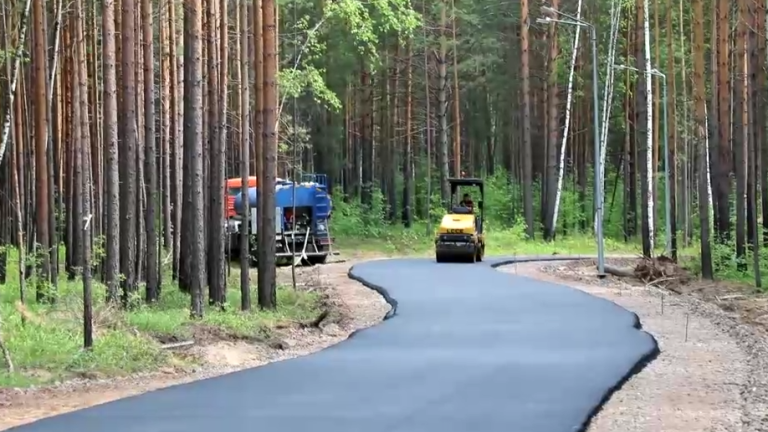 Жители Чунского скоро смогут кататься по лесу на роликах